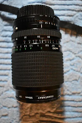 Quantaray 1:3.5 - 4.5 F = 28-80mm Telephoto Lens With UV Filter And Nikon Case • $21