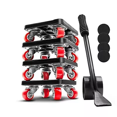 Furniture Mover Dollymoving Dolly4 Wheels & Furniture Lifter Set360° Rotation. • $40.20