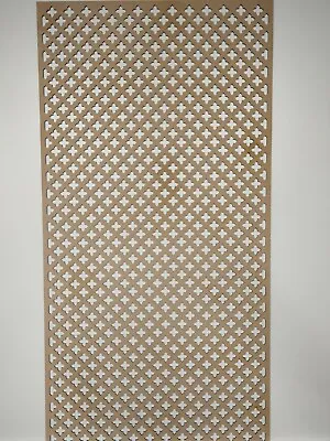Radiator Cabinet Decor. Screening Perforated 4mm Thick MDF Lasercut KZ2 Pattern • £421.20