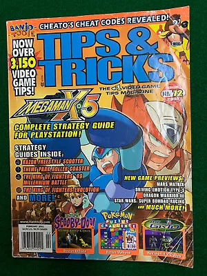 £8.18 • Buy Tips And Tricks Magazine #72 February 2001. Mega Man X5 Pokemon Banjo Tooie