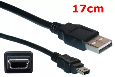 Short Mini USB Mini Cable For 3D Glasses Camera MP3 Players External Hard Disks • £2.32