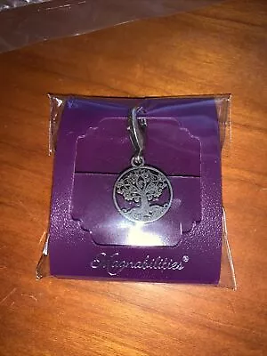 Magnabilities' Tree Of Life Charm Antique Silver New On Card Still In Wrapper • $10