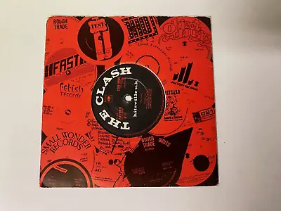 The Clash Hitsville U.k. 7  Vinyl Record Mikey Dread Split 1980 Cbs Records • $19.99
