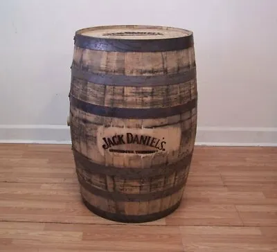 Authentic Double Branded Whiskey Barrel-FREE SHIPPING • $449