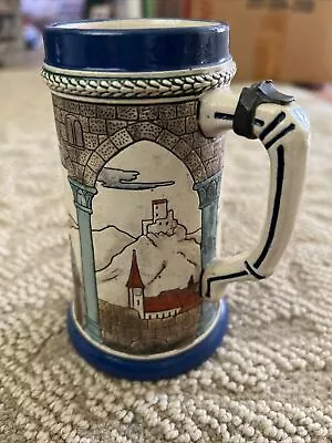 Beer Stein Mug Small Made In Germany Musterschutz 449 Abschied Vintage • $28