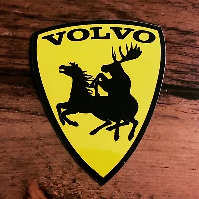 GENUINE Traditional Humping Prancing Moose VOLVO 3” Adhesive Vinyl Decal • $7