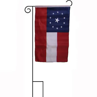 12x18 12 X18  1st National Stars Bars 11 Circle Sleeved W/ Garden Stand Flag • $17.76