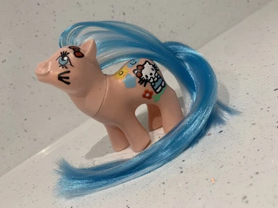 £25 • Buy Customised Vintage G1 My Little Pony Baby OOAK Custom Hello Kitty Inspired