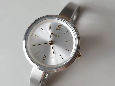 £24.99 • Buy DKNY Women's Silver Bangle Watch NY2577