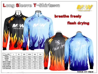 $46.99 • Buy Long Sleeve Sun Protection Fishing T- Shirt With ZIP Perfect In SUMMER