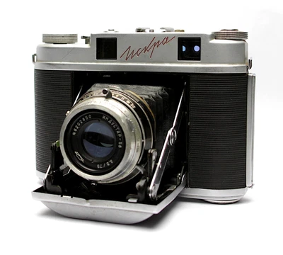 £39.95 • Buy Unknown Vintage Russian Fold Up Camera 120mm With Case In Good Condition