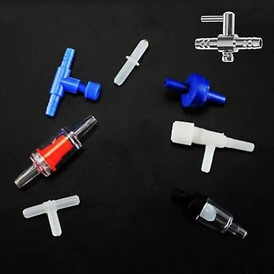 £2.54 • Buy 4mm/6mm Airline One Way Air Regulator Valve Splitter Aquarium Fish Tank Pump 