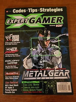 EGM2-Expert Gamer Magazine (November 1998) Issue 53 Vintage Metal Gear Solid • $8.75