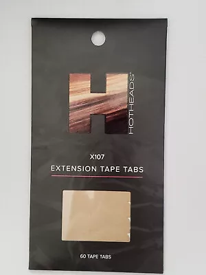 NEW Pack Hotheads 60pc Double Sided Replacement Extension Tape Tabs Ships Today • $26.99