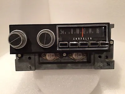 1970s 1974 1975 1976 1977 Mopar C Body AM Radio Chrysler New Yorker  Polara OEM • $100