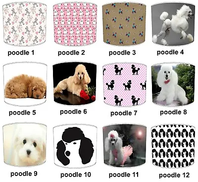 Poodle Dog Lamp Shades Dog Collars Dog Beds Dog Grooming Dog Coats Dog Kennel • $62.85