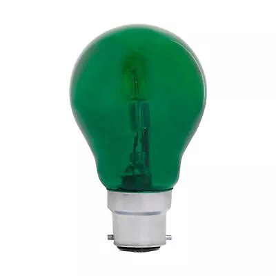 £5.17 • Buy 5 X Opus Energy Saving Halogen GLS 28W = 40W Light Bulbs BC B22 Dimmable Green