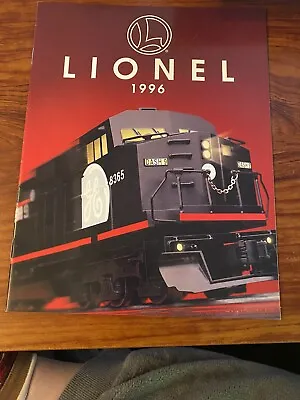 $10 • Buy Lionel 1996 Catalog Magazine Toy Train GE 8365 Dash 9