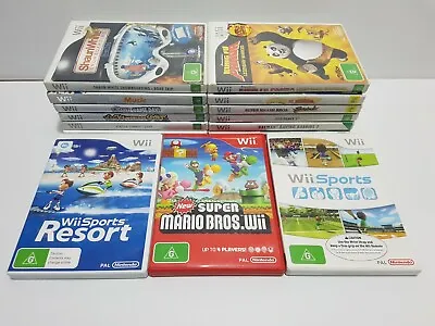 $7.90 • Buy Good Condition Nintendo Wii Games ✔✔✔Choose From Drop Down Menu✔✔✔