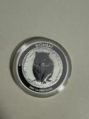 2021 1oz .999 Silver Wombat Perth Mint *RARE* • $59.99