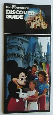 Walt Disney World Discover Guide Brochure  1985 • $15.23