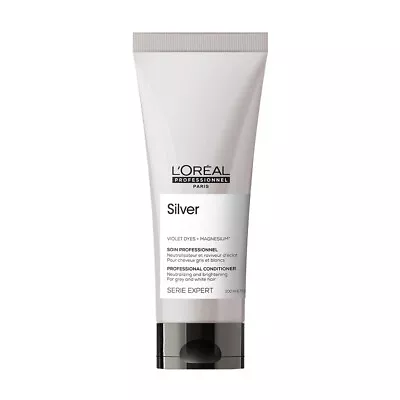 £12.90 • Buy L'Oreal Professional Serie Expert Magnesium SILVER Purple CONDITIONER Tube 200ml