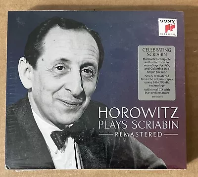 Vladimir Horowitz Plays Scriabin * 24 Bit Remastered * 3 CD Set 2015 SEALED • $32