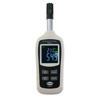 Mini Thermometer & Humidity Meter Temperature Calibration Certificate - 13/473/0 • £58.95