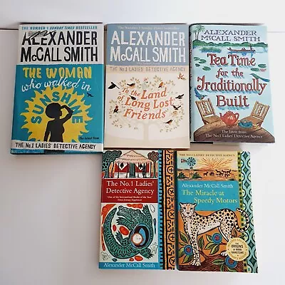 Alexander McCall Smith The No. 1 Ladies Detective Agency Lot X5 Mystery Action • $34.88