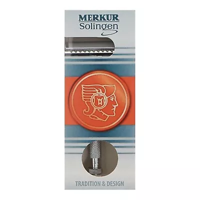 NEW IN BOX Merkur-Razor Merkur Safety Razor #23c LONG HANDLE Closed Comb • $28