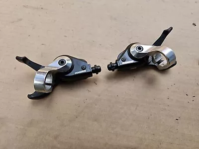 Shimano STX 8 Speed 3x8 Trigger Shifters Mountain Bike SL-MC38 Black Japan • $39.50