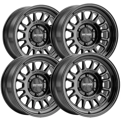 (Set Of 4) Method MR318 18x9 6x5.5  +0mm Gloss Black Wheels Rims 18  Inch • $1071.96