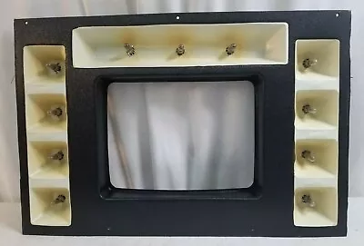 1982 Electro Sport SUPER POKER Draw Poker 13  Monitor Bezel W Lights WORKING • $39.96