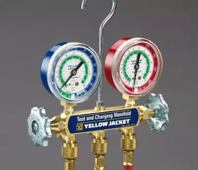 Ritchie Engineering (Yellow Jacket) 41212 - Series 41 Refrigerant Gauge Manifold • $102.98