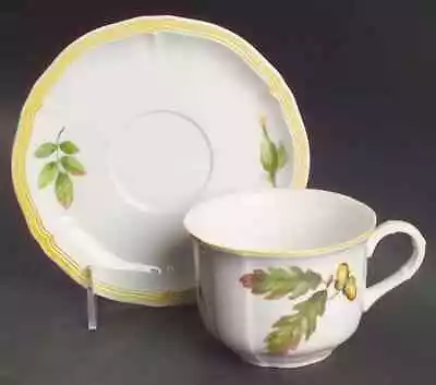 Villeroy & Boch Parkland Breakfast Cup & Cream Soup Saucer 3419287 • $159.95