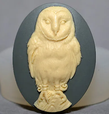 £4.79 • Buy OWL Cameo - Silicone Mould Cupcake Polymer Clay Chocolate Resin Fimo Mold