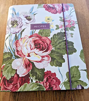 Laura Ashley Rosemoor Ringbound Recipe File - Keep Special Recipes Safe • £8.50