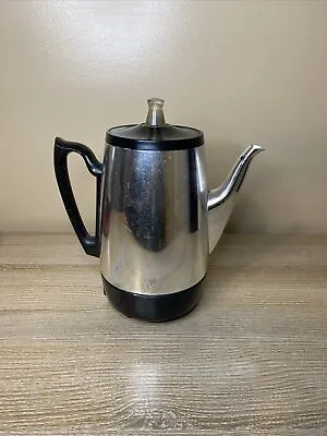 Vintage GE General Electric 8 Cup Automatic Percolator Coffee Pot • $39.97
