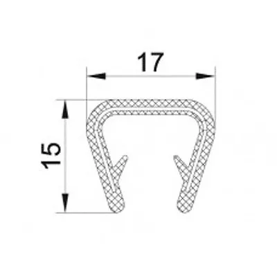  VW TRANSPORTER T5 VAN- KNOCK ON INNER TRIM XTRA / LARGE  (upto 14mm) X 4MTRS • $26.40