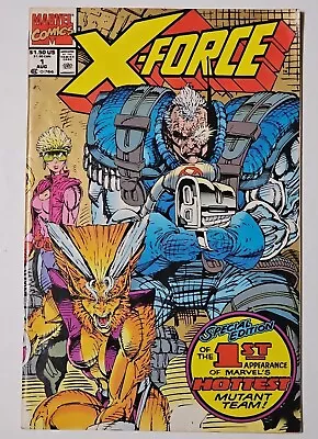 X-Force #1 Gold 2nd Print Cable Domino Spider-Man Johnny Romita Sr Stan Lee Ad • $3