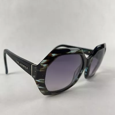 Karl Lagerfeld KL808S Blue Green Brown Sunglasses No Case • $35.95