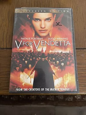 V For Vendetta (Widescreen Edition) - DVD - VERY GOOD MM • $4.90