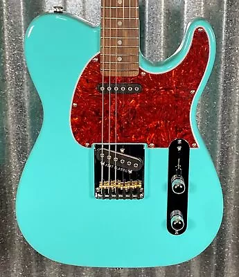 G&L USA 2023 Custom ASAT Classic Turquoise Guitar & Bag #1127 Used • $1329