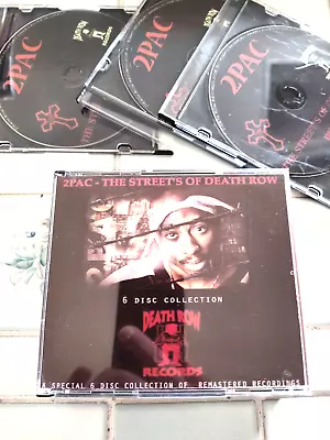 2pac  6 Disc Unreleased Streets Of Deathrow 90s Rap Cd G Funk Oop .hq • $108.30