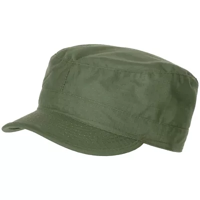 Army Style Ripstop Combat Field Baseball Cap Tactical Sun Hat Olive Green S-xxl • £12.95