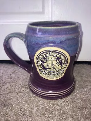 Maryland Renaissance Festival Mug 1999 Purple Blue • $19.99