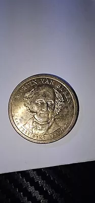 Presidential Dollar Coin 2008 D Mint 8th President Martin Van Buren. • $800