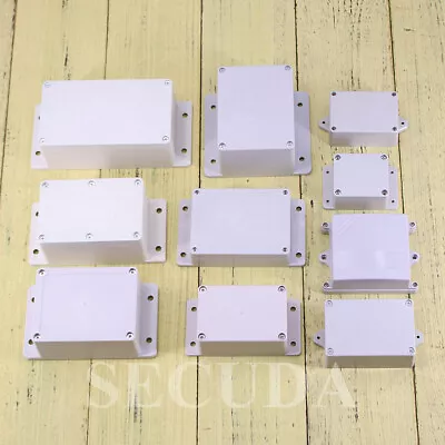 £7.17 • Buy Small Tiny ABS Plastic Enclosure Project Boxes With Mounting Flanges- China Made