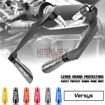 7/8'' 22mm Brake Clutch Handguards Levers Protector Fit KAWASAKI VERSYS 650 1000 • £20.09