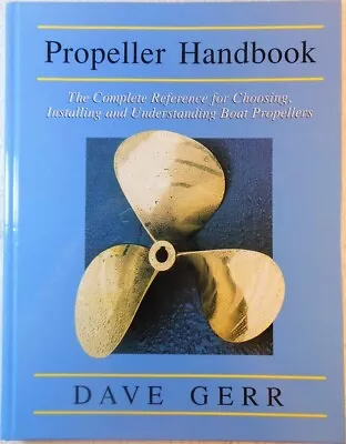 PROPELLER HANDBOOK - Dave Gerr (1989 Hardcover) • $17.99